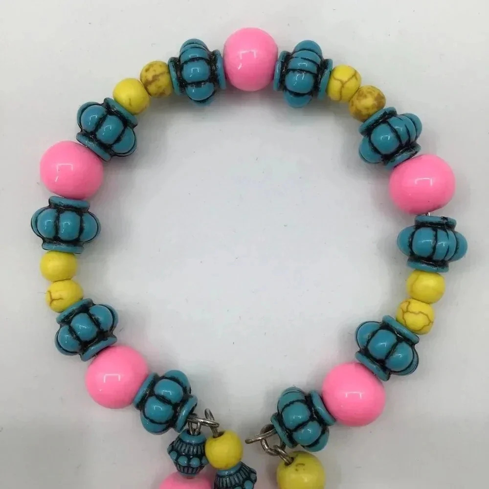 Handmade Charm Wrap Bracelets Kawaii Pop Art Lolita Retro Pastel Goth Kandy ddlg - Picture 7 of 10